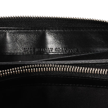 Christian Dior Patent Cannage Lady Dior Continental Wallet Black 8 of 8