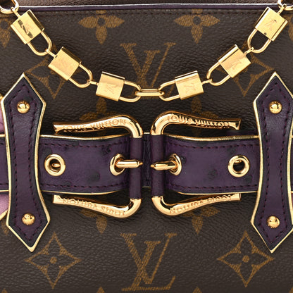 Louis Vuitton Monogram Suede Ostrich Les Extraordinaires Pochette 8 of 11
