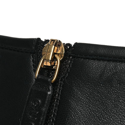 Gucci Calfskin Knee High Boots 36.5 Black 14 of 14