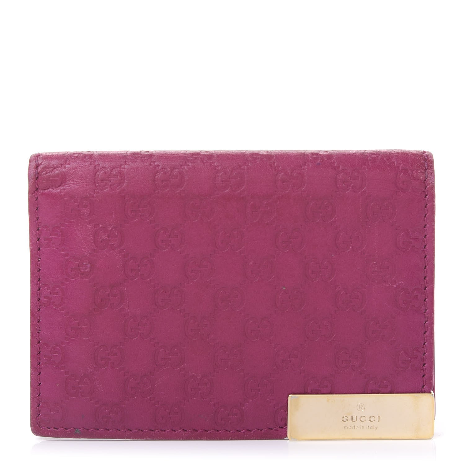 Gucci Microguccissima Train Pass Case Peonia Flower 1 of 11