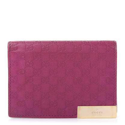 Gucci Microguccissima Train Pass Case Peonia Flower 1 of 11