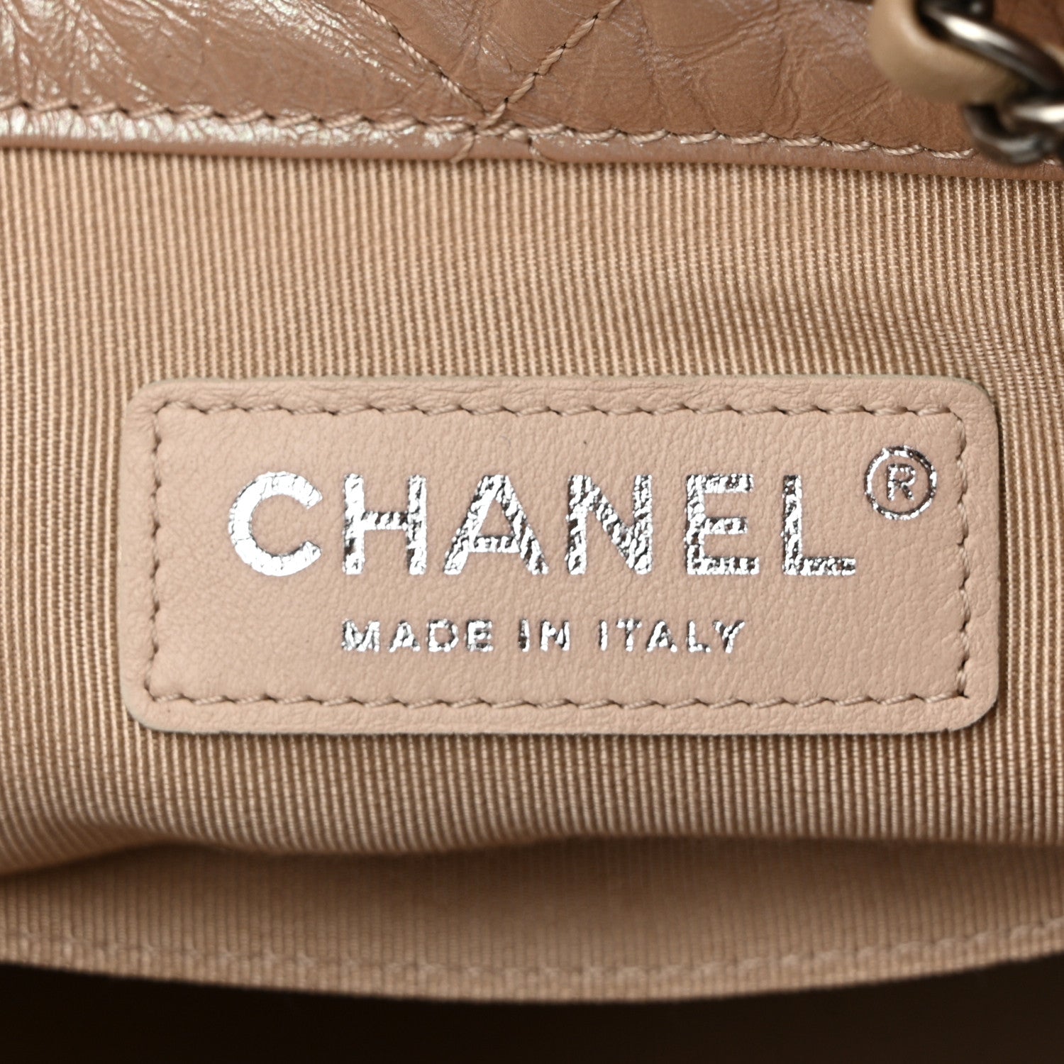 Chanel Iridescent Lambskin Calfskin Small Quilted Gabrielle Backpack Light Pink 6 of 11