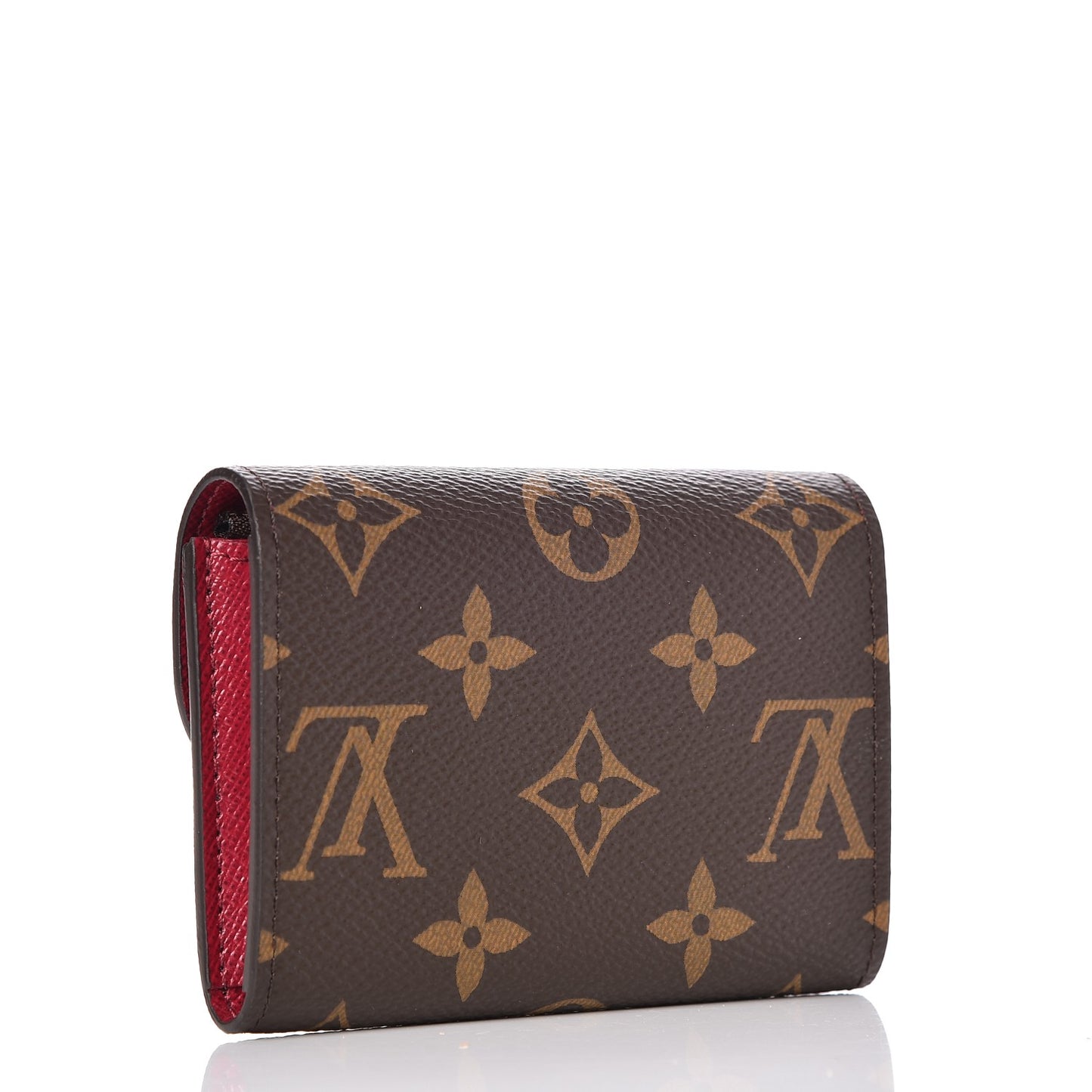 Monogram Rosalie Coin Purse Fuchsia