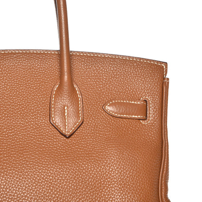 Hermes Togo Birkin 30 Gold 28 of 29