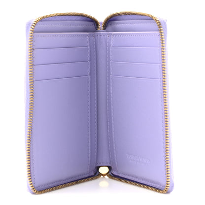 Bottega Veneta Nappa Maxi Intrecciato Zip Around Wallet Wisteria 5 of 9