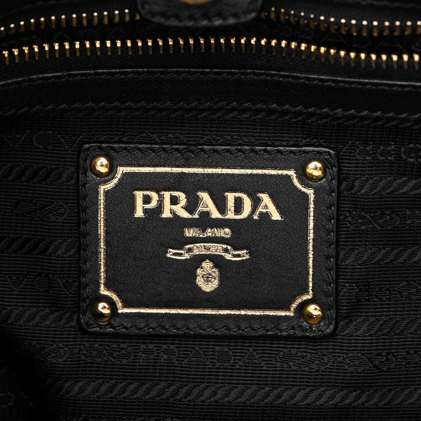Nappa Ruffle Bag Black