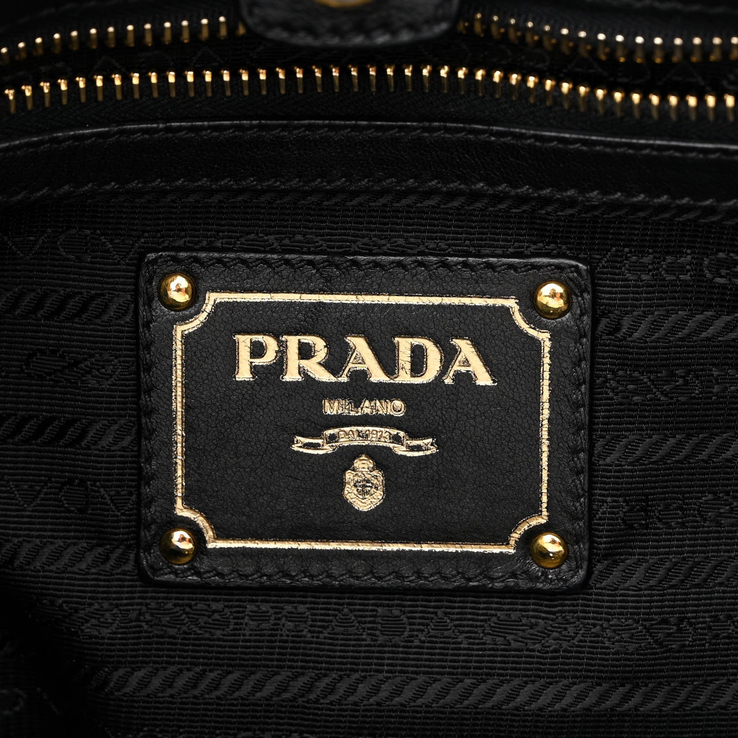 Prada Nappa Ruffle Bag Black 7 of 12