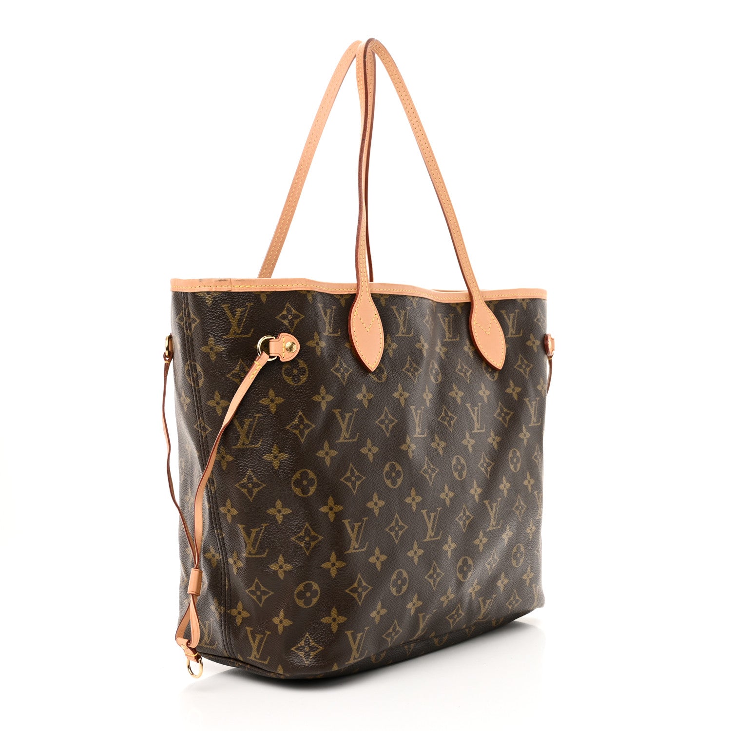 Louis Vuitton Monogram V Neverfull MM Turquoise 4 of 12