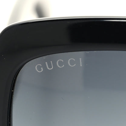 Gucci Acetate Square Frame Sunglasses GG0036S Black 7 of 8