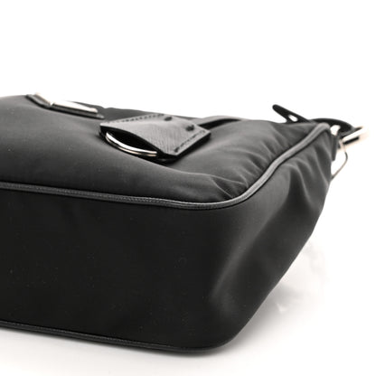 Prada Nylon Re-Edition 2005 Shoulder Bag Black 10 of 11