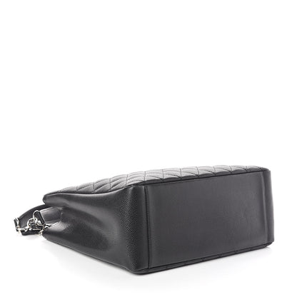 Chanel Caviar Quilted Grand Shopping Tote GST Black 4 of 10