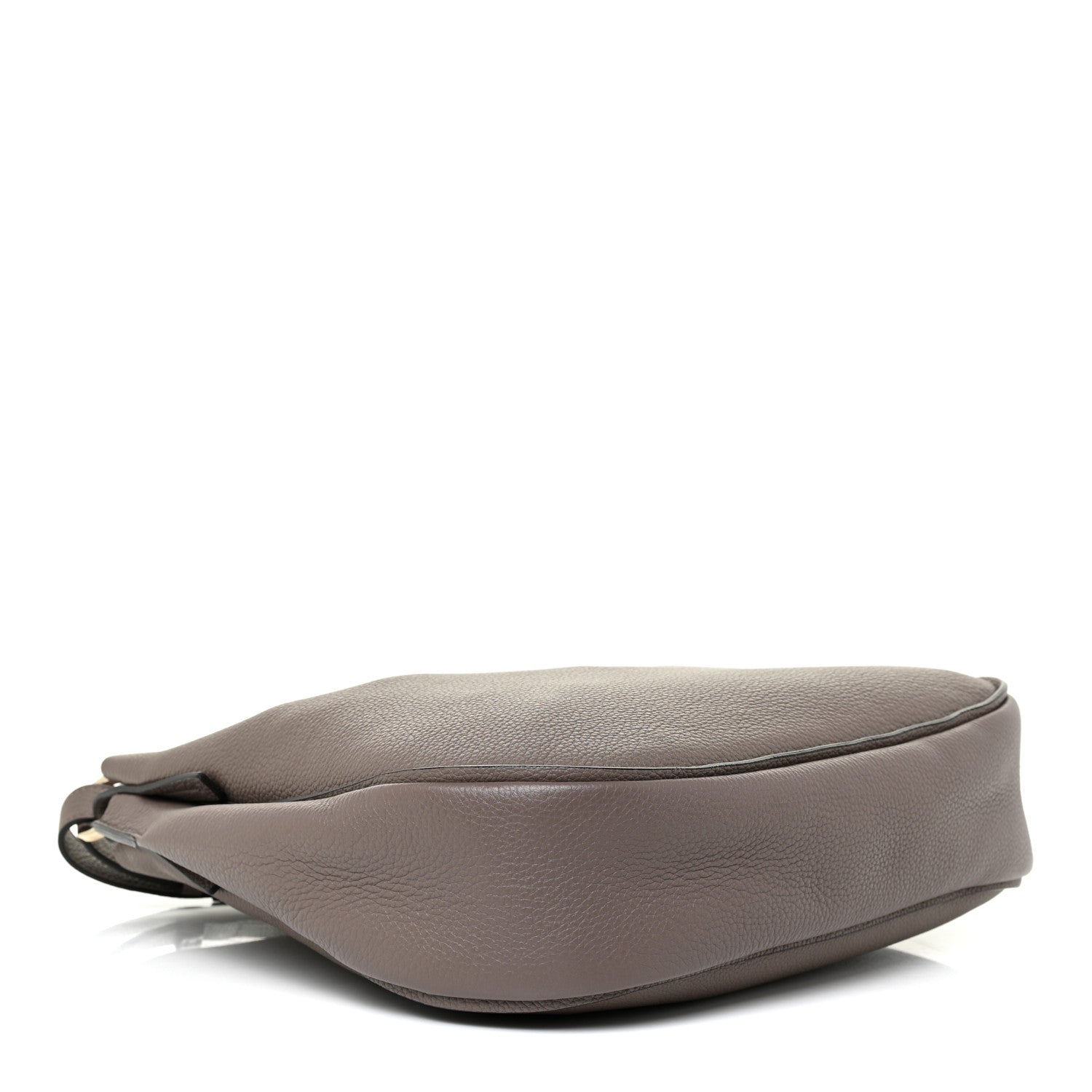 Salvatore Ferragamo Calfskin Reverse Hobo Gray 4 of 13