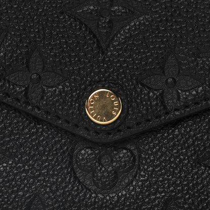 Louis Vuitton Empreinte Pochette Felicie Chain Wallet Black 9 of 10