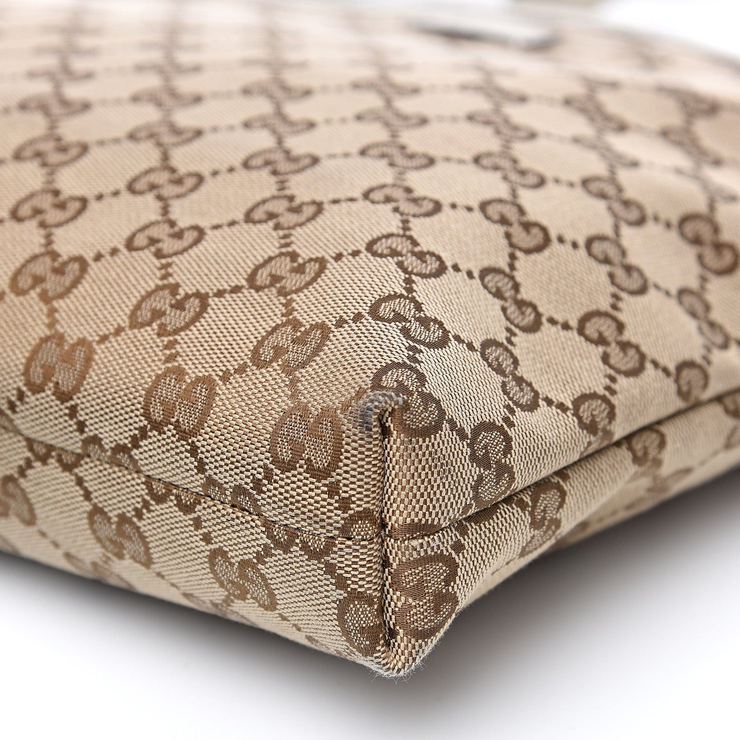 Gucci Monogram Medium Flat Messenger Bag Off White 8 of 11