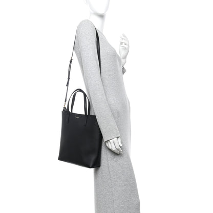 Saint Laurent Calfskin Toy Shopping Tote Black 2 of 12