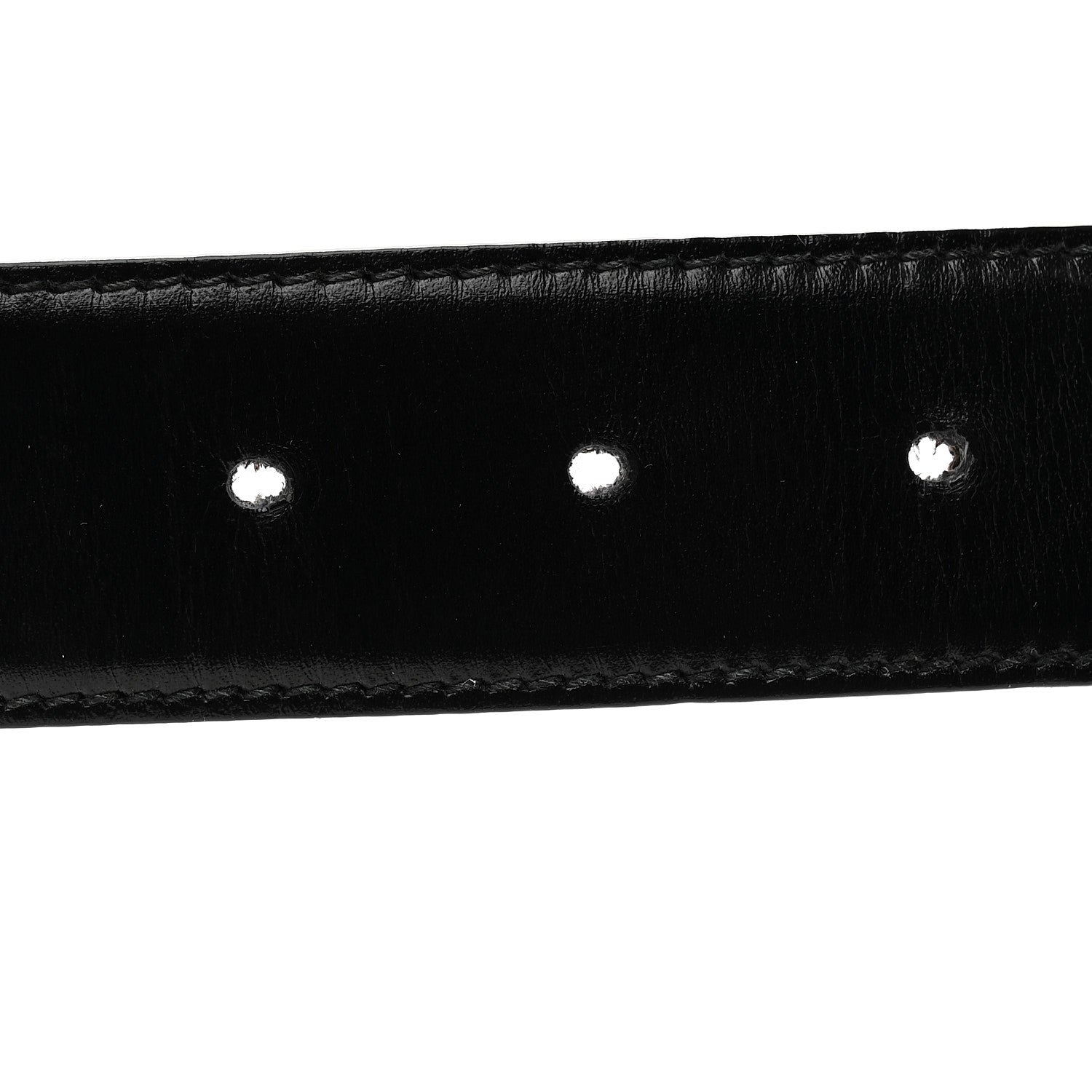 Gucci Calfskin G Logo Belt 80 32 Black 3 of 5