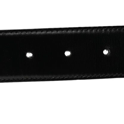 Gucci Calfskin G Logo Belt 80 32 Black 3 of 5