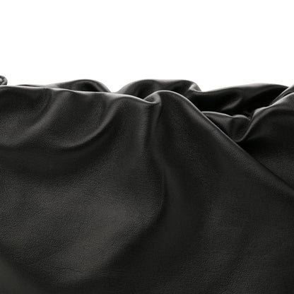 The Row Goatskin XL Bourse Bag Black 7 of 9