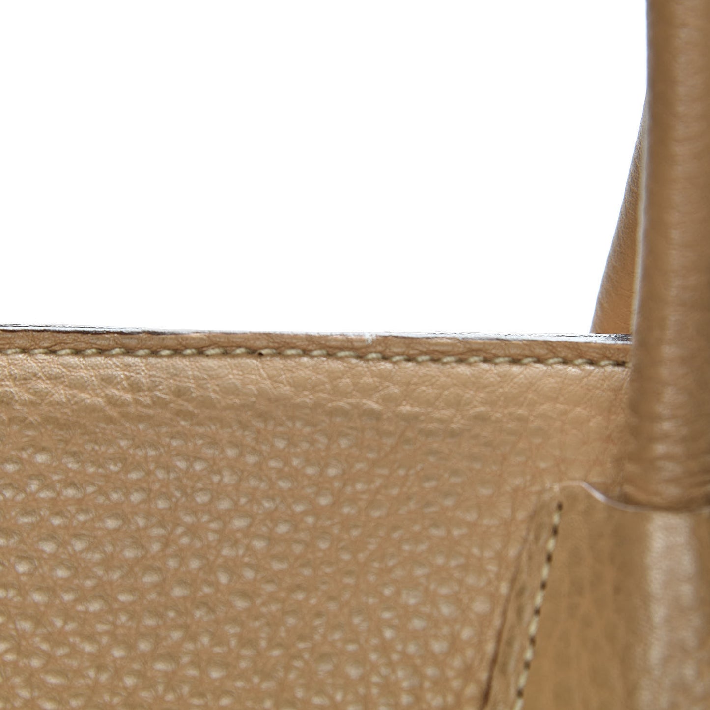 Vitello Daino Shopping Tote Sughero