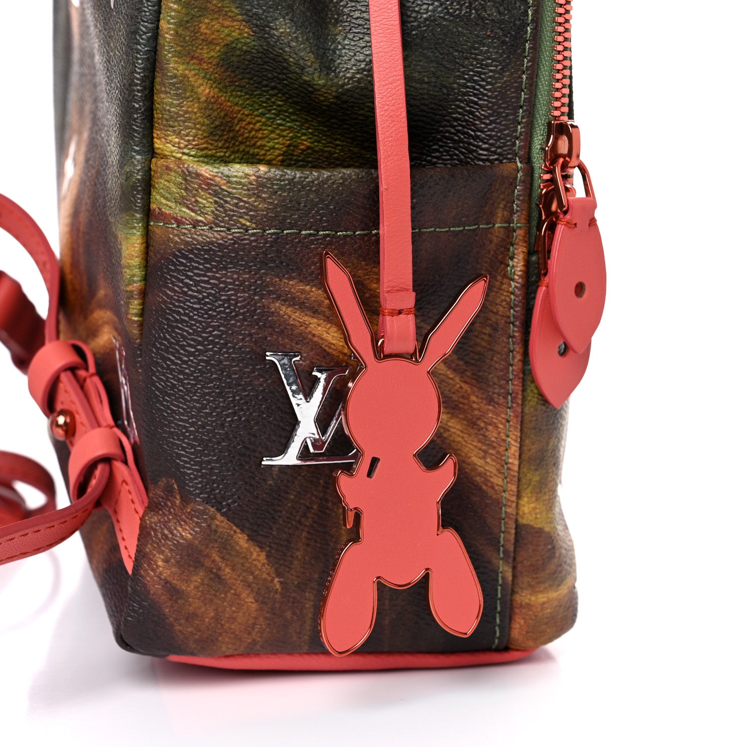 da vinci louis vuitton backpack Multicolor Masters Jeff Koons THE CLOSET toned finish Louis Vuitton Masters Da Vinci