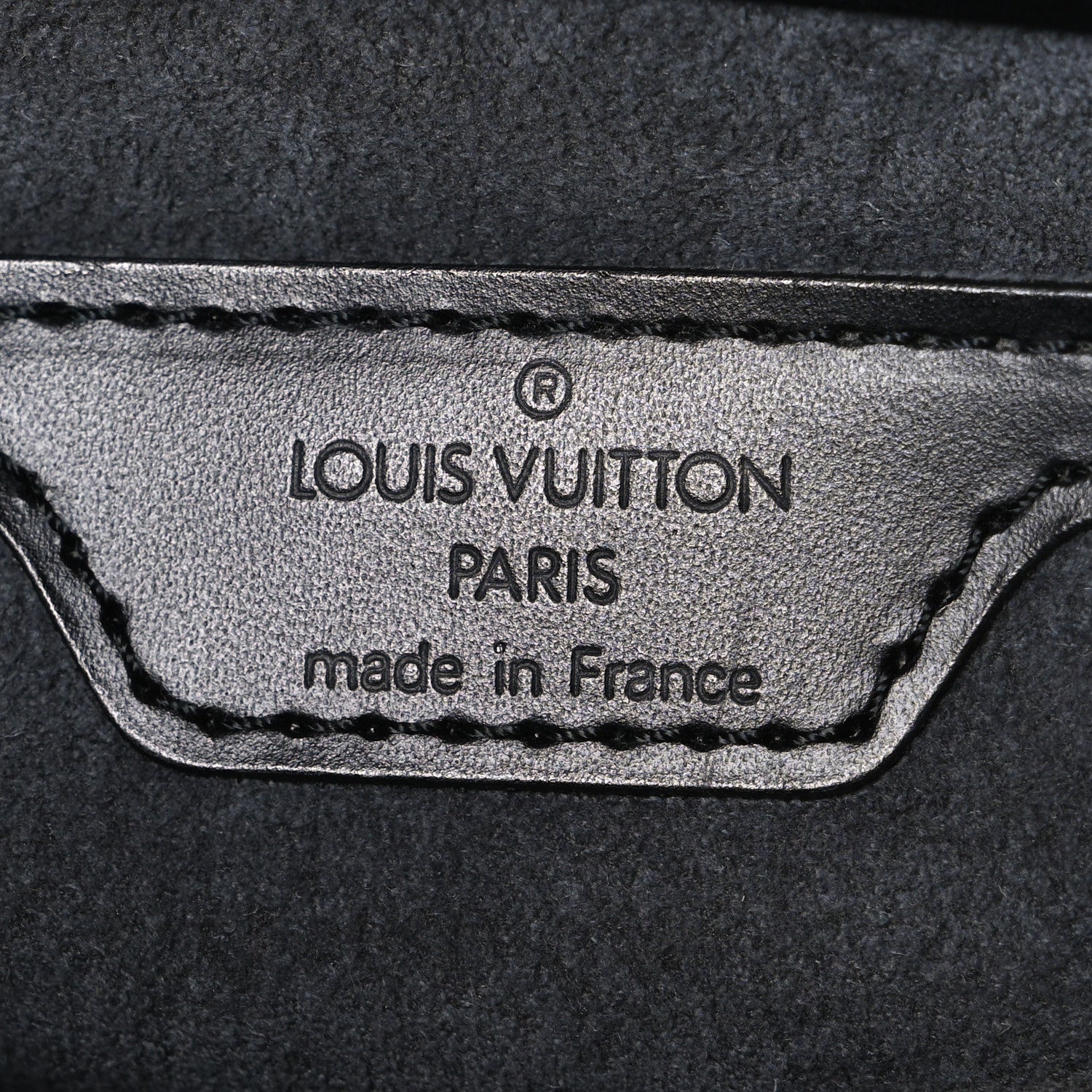 Louis Vuitton Epi Soufflot Black 6 of 11