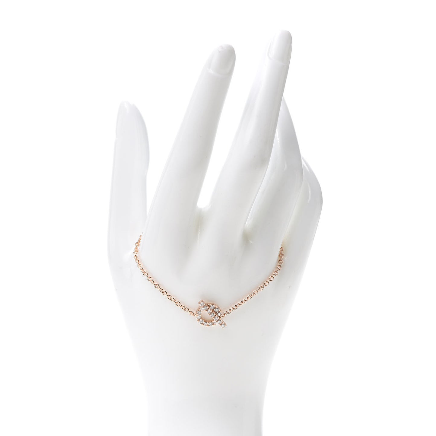 18K Rose Gold Diamond Finesse Bracelet ST