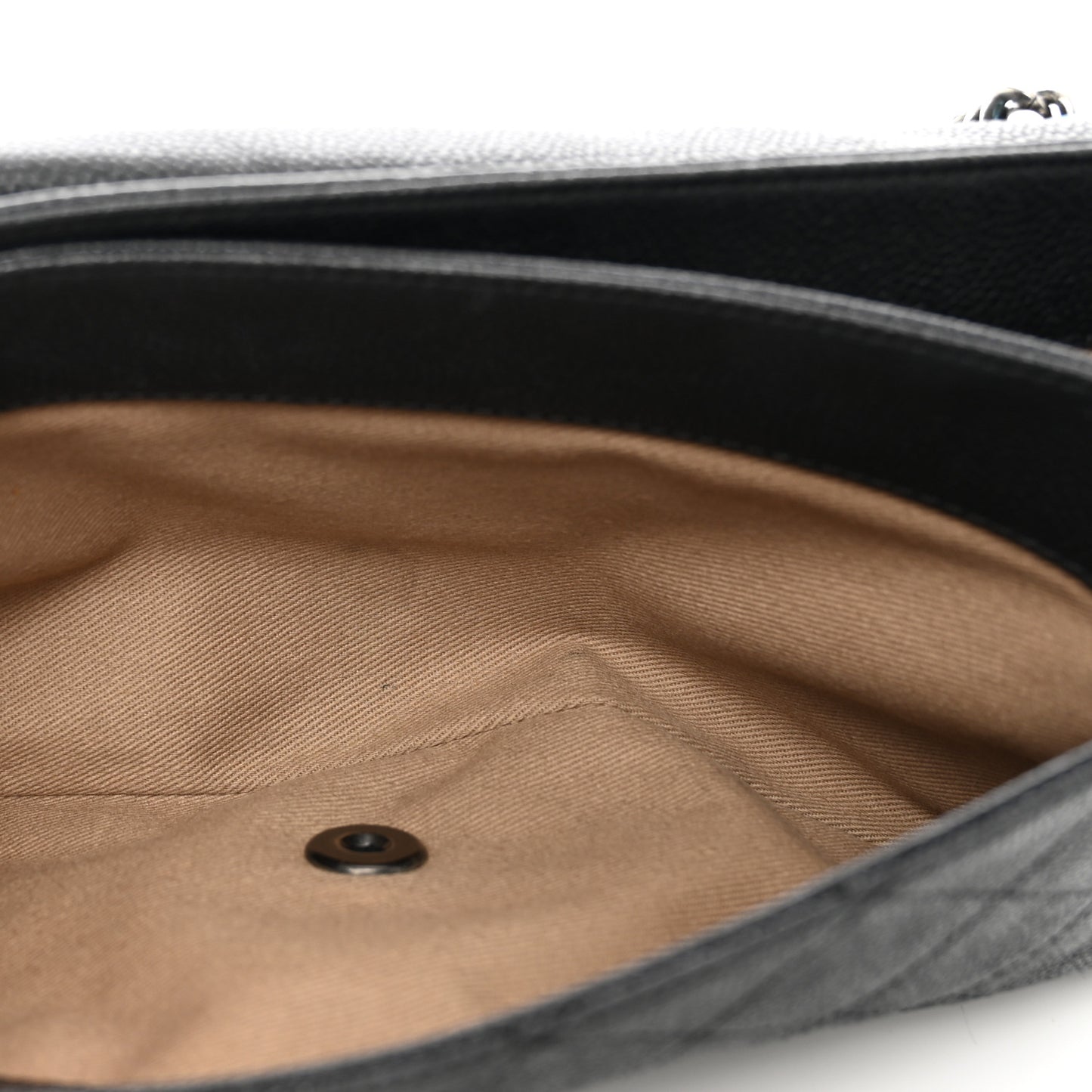 Caviar Quilted Medium Simply CC Flap Black