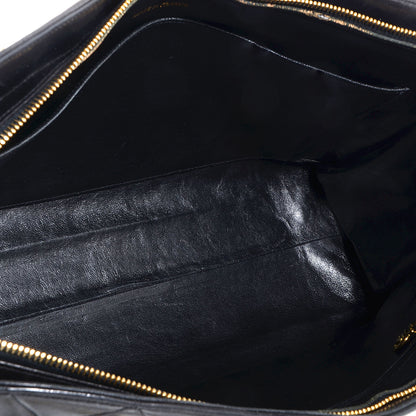 Chanel Lambskin Quilted Shoulder Bag Black 5 of 8