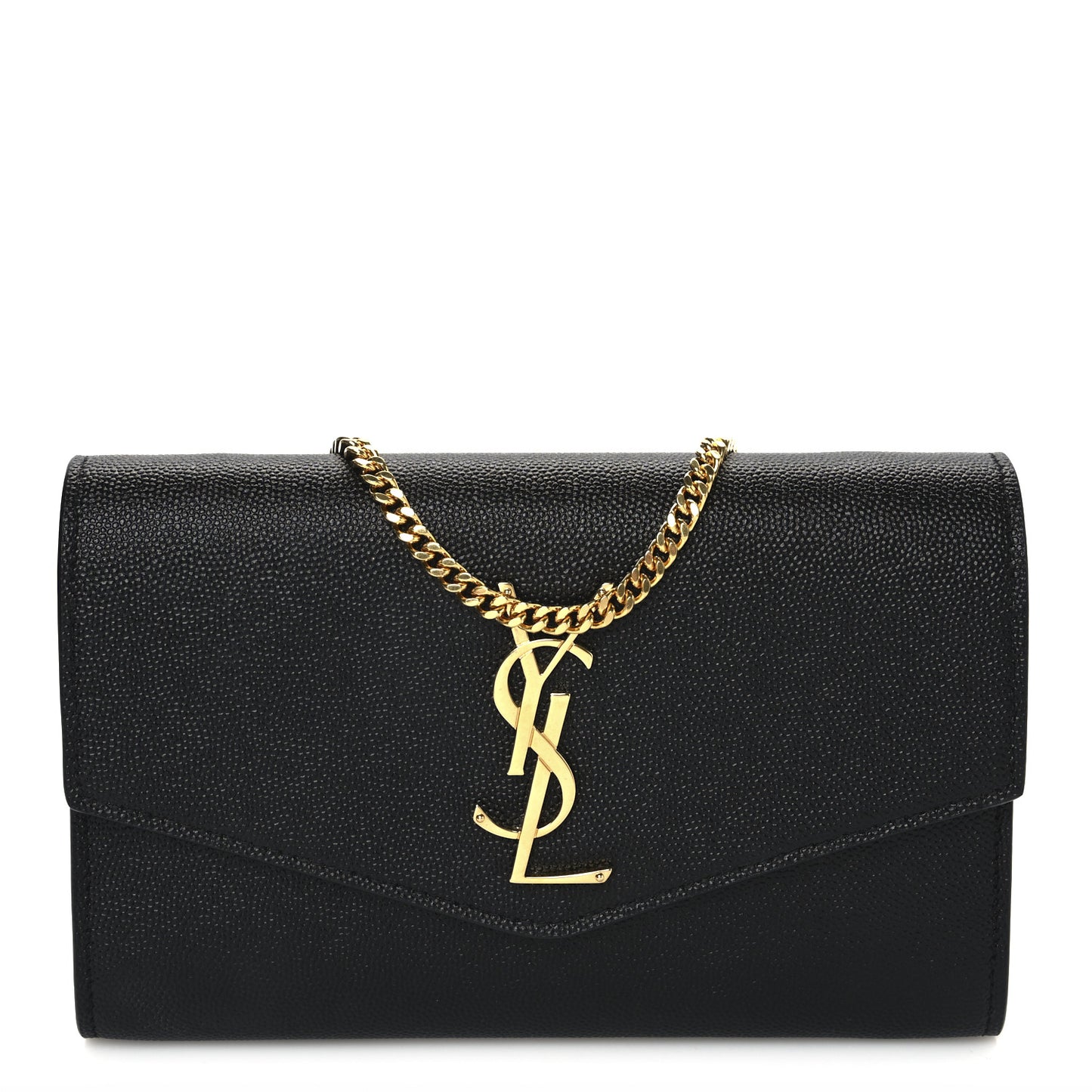 Grain De Poudre Uptown Chain Wallet Black