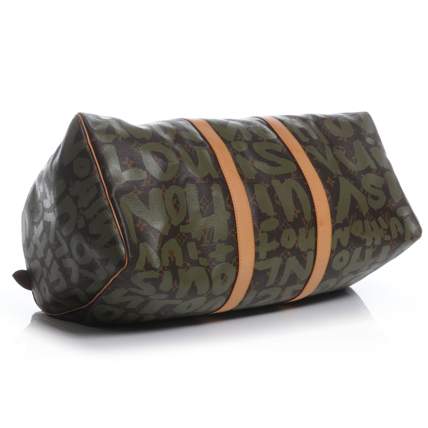 Louis Vuitton Graffiti Keepall 50 Kaki 4 of 7