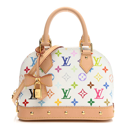 Louis Vuitton LV x TM Monogram Multicolor Alma BB White 1 of 14