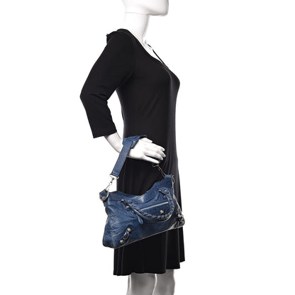 Balenciaga Agneau Giant 12 Silver Hardware First Bleu Cobalt Bleu Electric 2 of 16