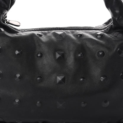 Bottega Veneta Nappa Studded Medium Veneta Hobo Black 10 of 19