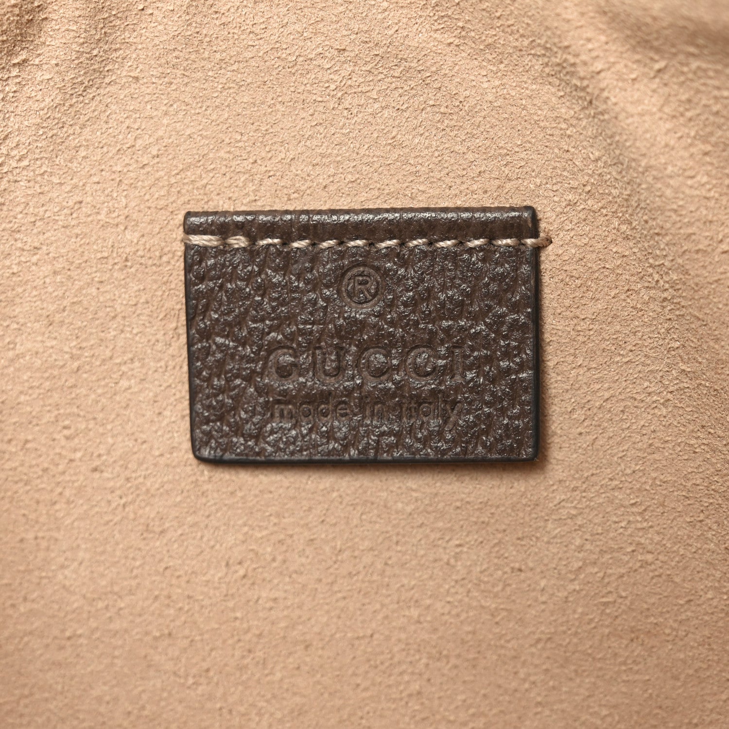 Gucci GG Supreme Monogram Large Ophidia Pouch Clutch Brown 6 of 10