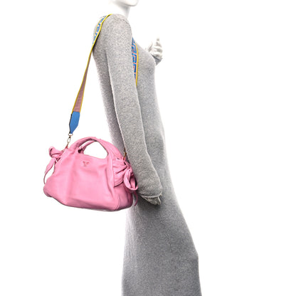 Versace Nappa Medusa Chain Shoulder Bag Pink 3 of 13