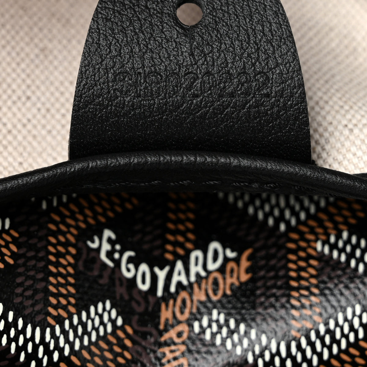 Goyardine Artois PM Black