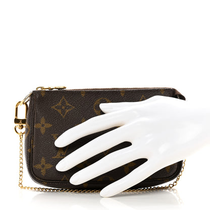 Louis Vuitton Monogram Mini Pochette Accessories 2 of 8