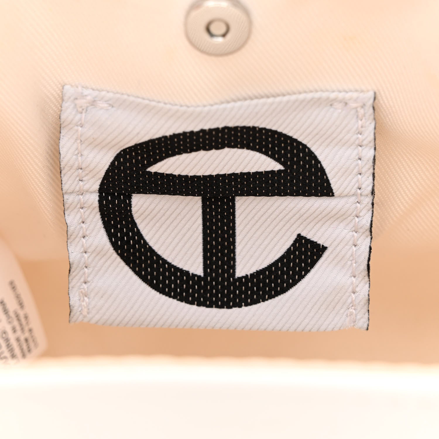 Telfar Vegan Leather Small Shopping Bag White 6 of 12