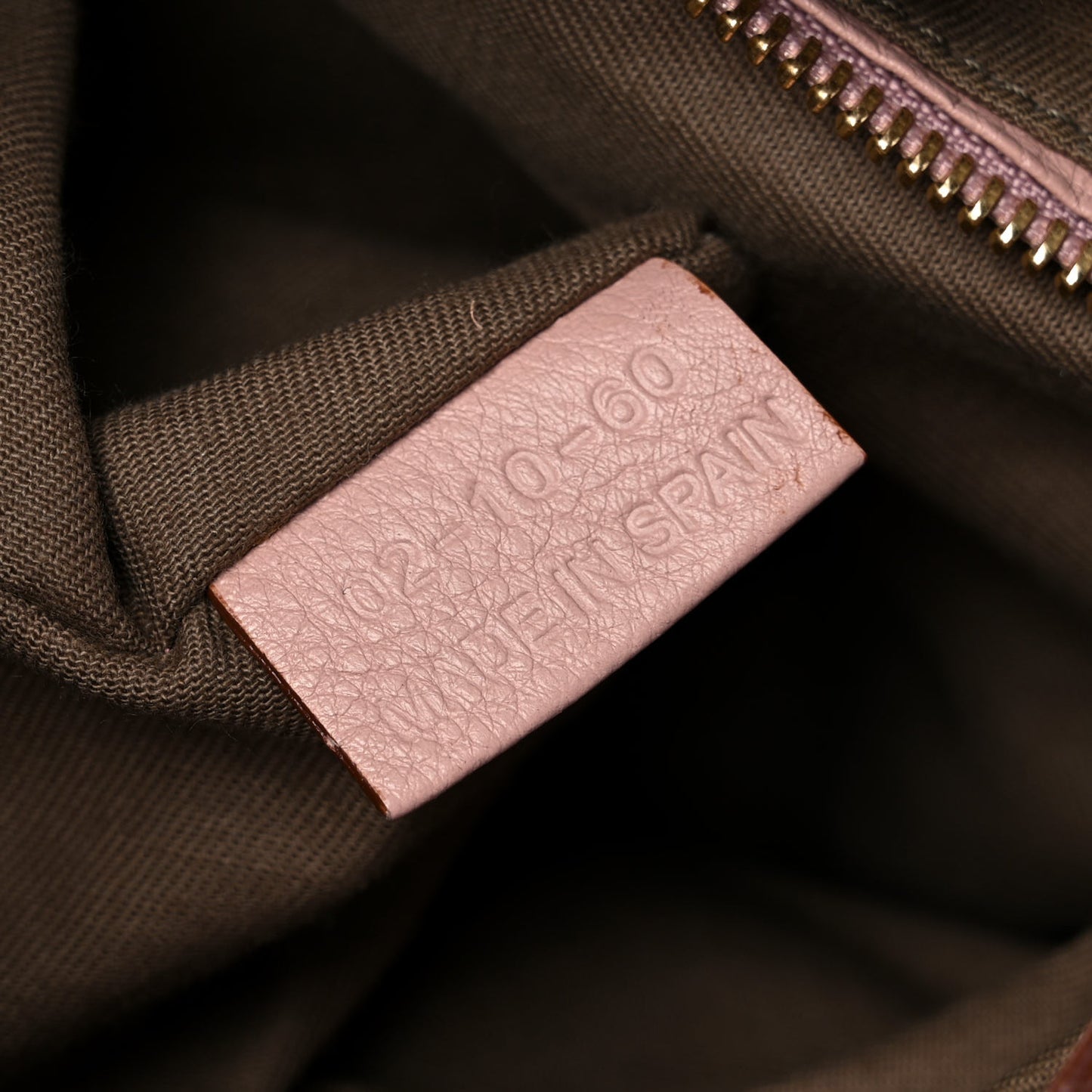 Calfskin Medium Marcie Round Zip Crossbody Blush Nude