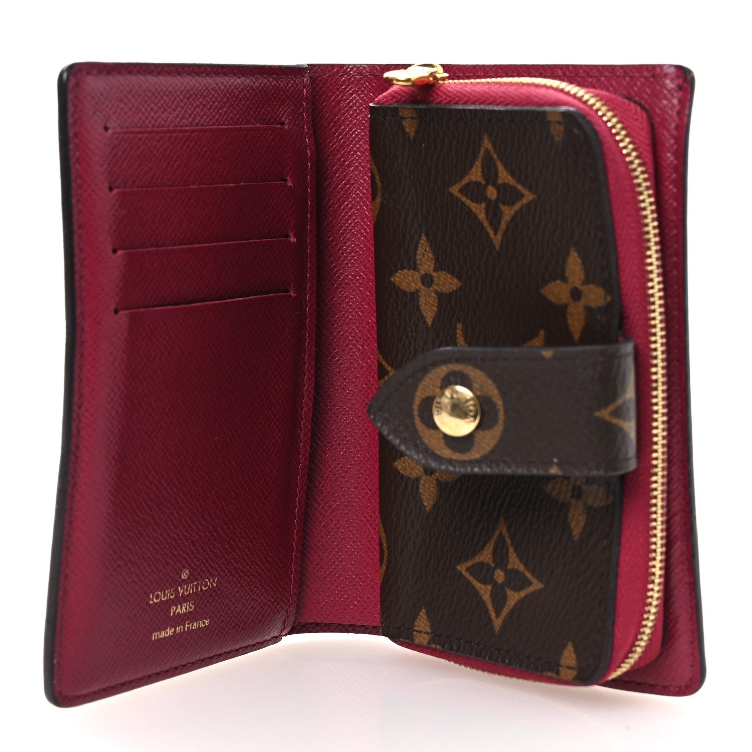 Louis Vuitton Monogram Juliette Wallet Fuchsia 5 of 9