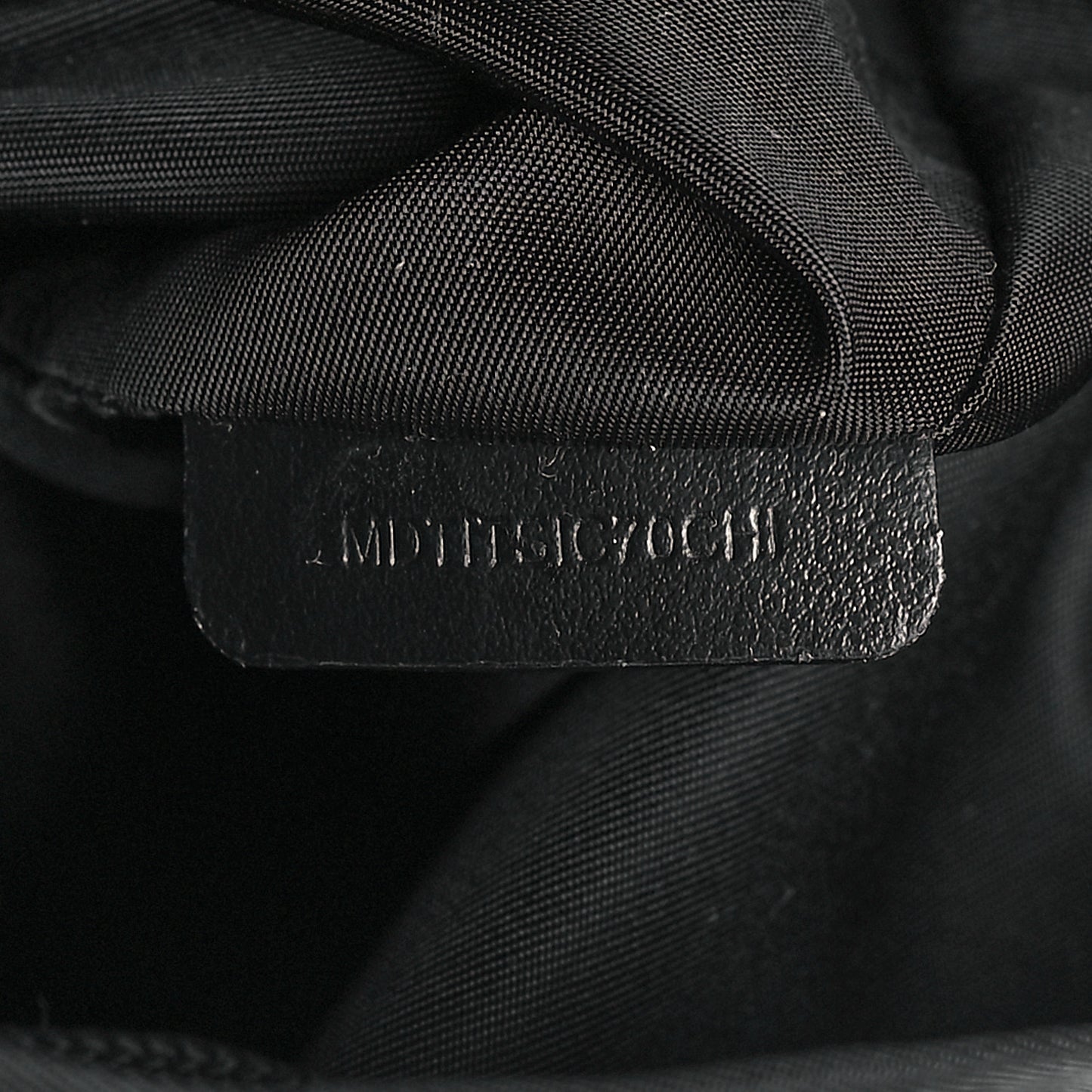 Econyl Phoebe Drawcord Pouch Black