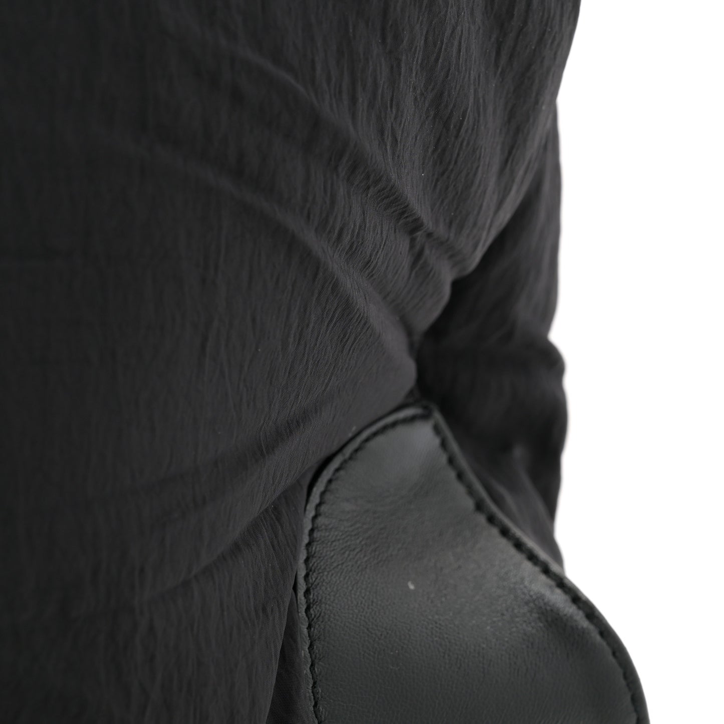 Nylon Calfskin 48H Sac De Jour Duffle Black