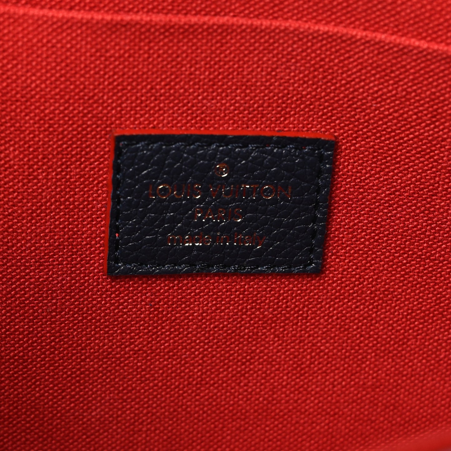 Empreinte Pochette Felicie Chain Wallet Marine Rouge