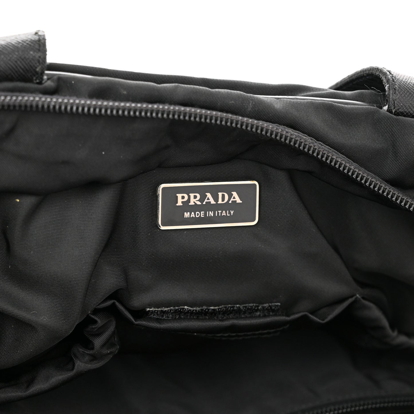 Tessuto Nylon Travel Briefcase Black