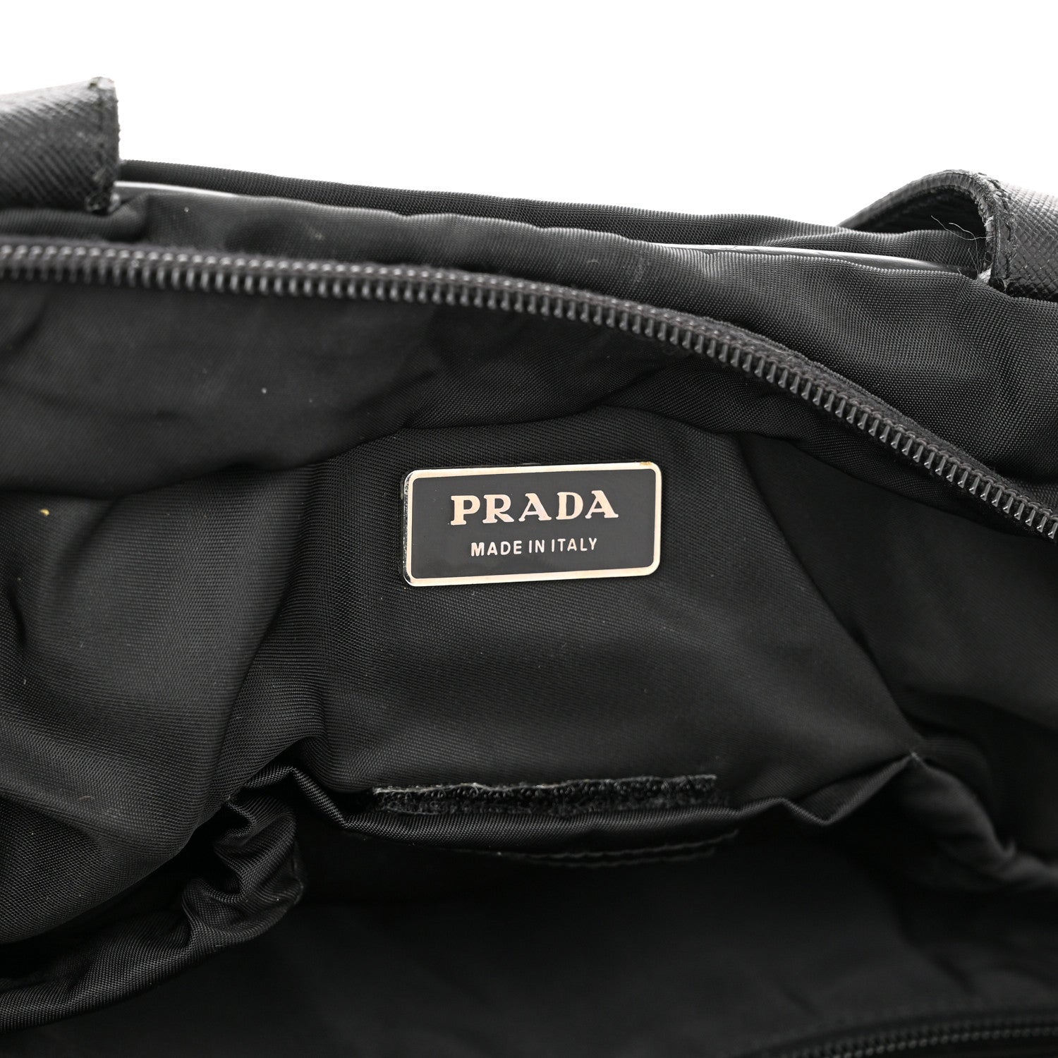 Prada Tessuto Nylon Travel Briefcase Black 7 of 18
