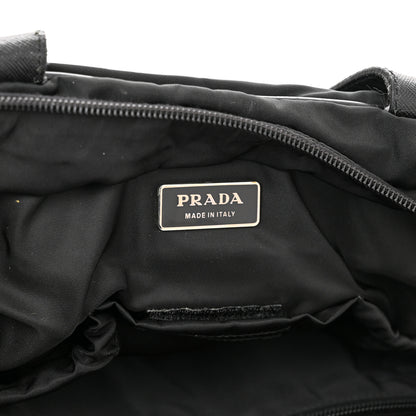 Prada Tessuto Nylon Travel Briefcase Black 7 of 18
