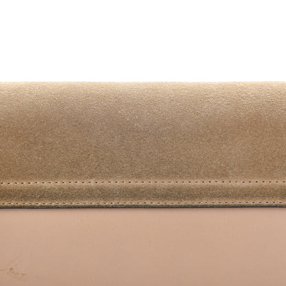 Chloe Suede Calfskin Small Faye Shoulder Bag Cement Pink 9 of 9