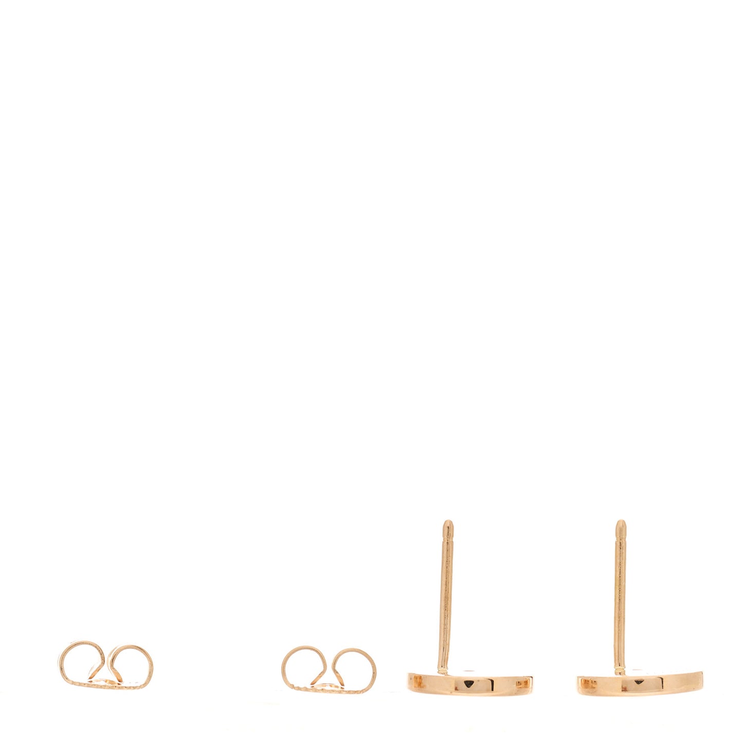 18K Rose Gold Diamond Mini Atlas Earrings