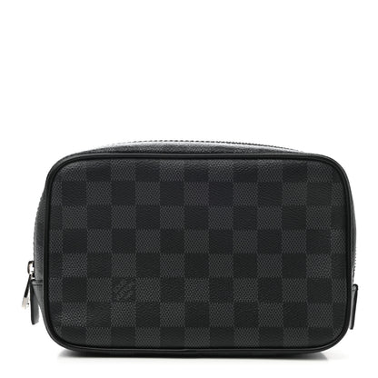 Louis Vuitton Damier Graphite Toilet Pouch PM 1 of 6