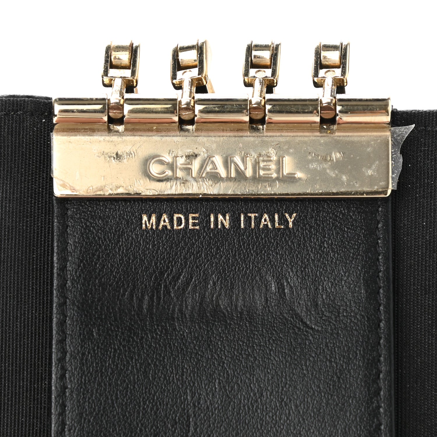 Chanel Caviar Quilted 4 Key Holder Boy Flap Black 7 of 9